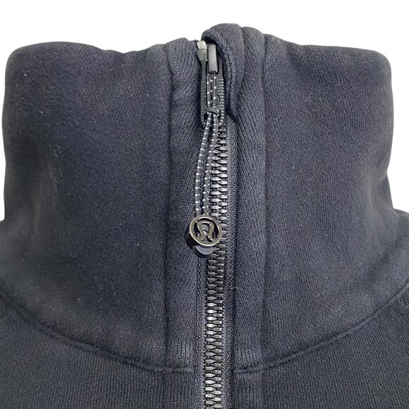 Lululemon Oversized Scuba Funnel Neck Half Zip Cropped Hoodie - Picture 4 of 16